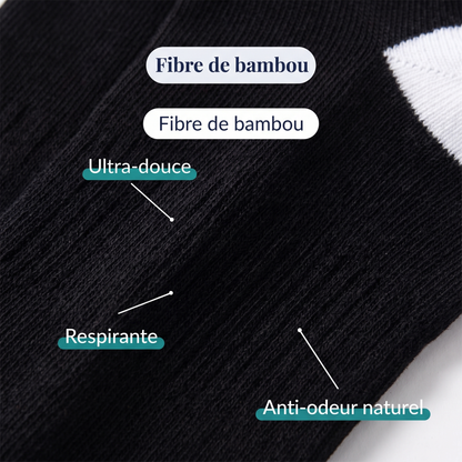 Gros plan sur la fibre de bambou : ultra-douce, respirante, anti-odeur