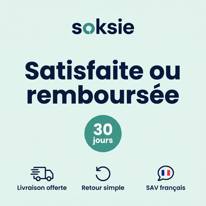 Garantie satisfaite ou remboursée 30 jours, livraison offerte, SAV français (v2)