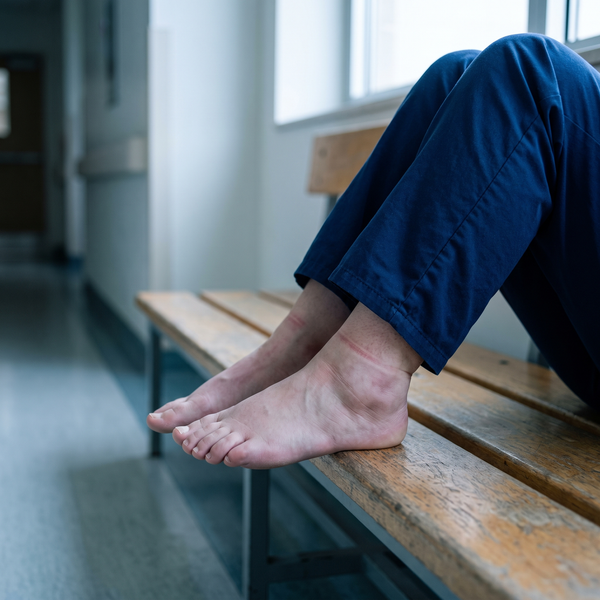 Jambes fatiguées avant